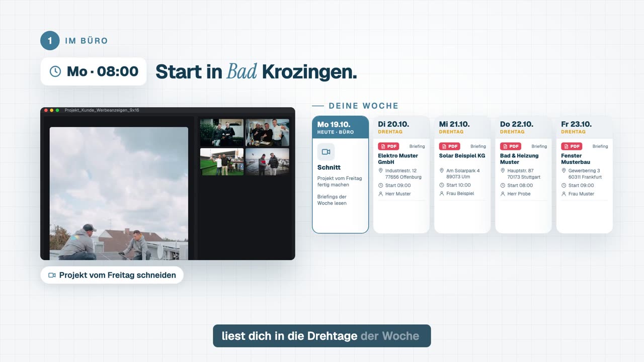 Anfragenfluss Video